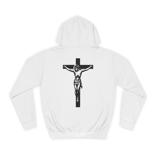 Faith Anchor Unisex College Hoodie, Inspirational Apparel, Christian Gift, College Sweatshirt, Religious Hoodie, Casual Wear, Everyday Style