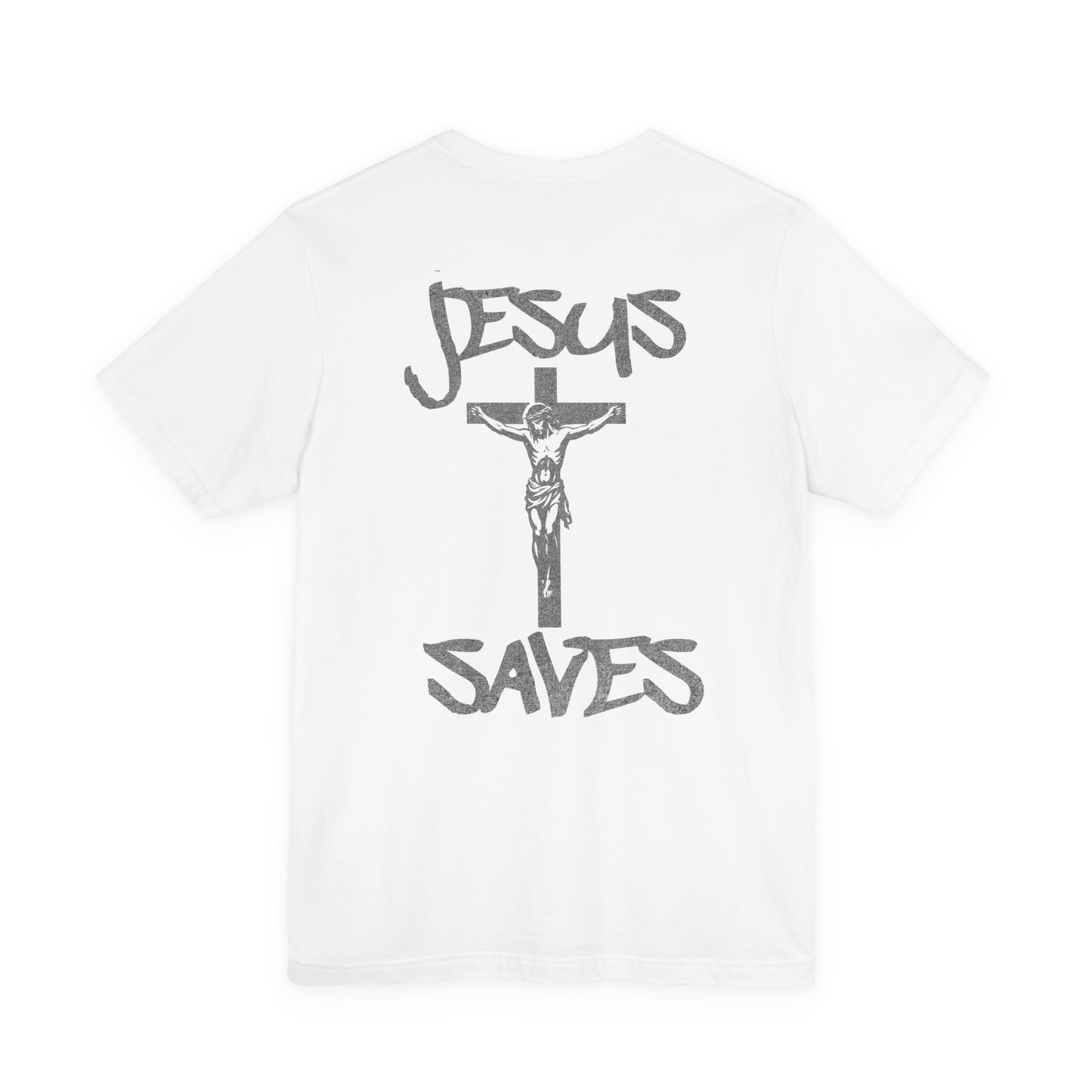 Inspirational Christian Tee, Jesus Saves Shirt, Faith-Based Apparel, Unisex Religious T-Shirt, Spiritual Gift, Church Wear