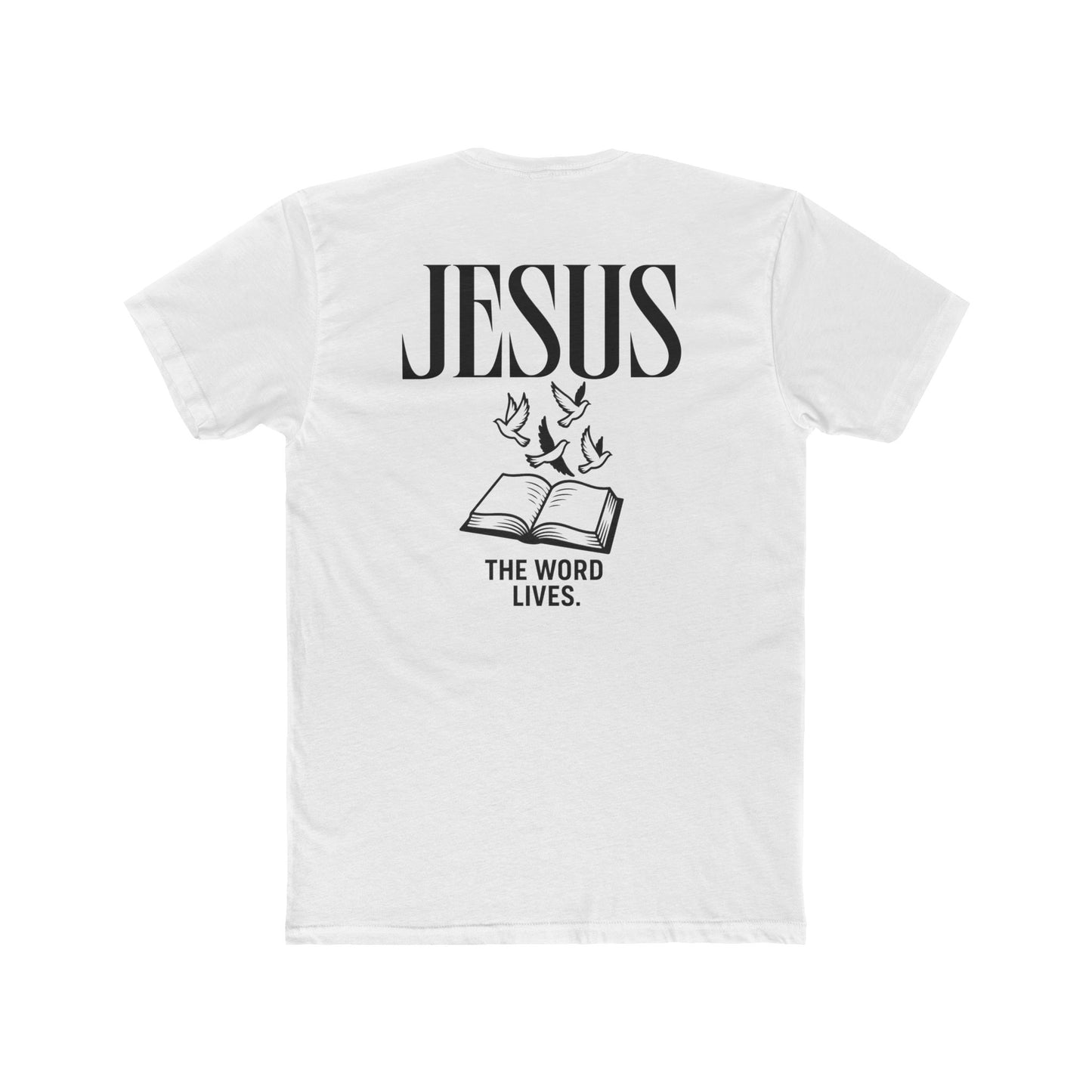 Inspirational Jesus Graphic T-Shirt, Faith-Based Gift, Religious Tee, Christian Apparel, Scripture Shirt